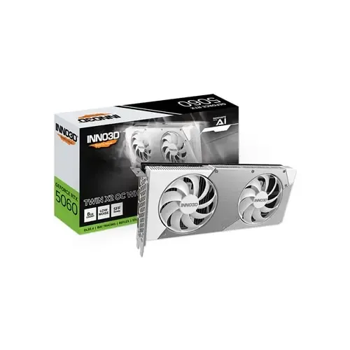 INNO3D 지포스 RTX 5060 OC D7 8GB TWIN X2 WHITE