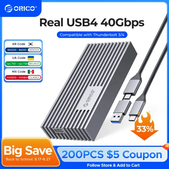 ORICO NVMe M.2 인클로저 10Gbps