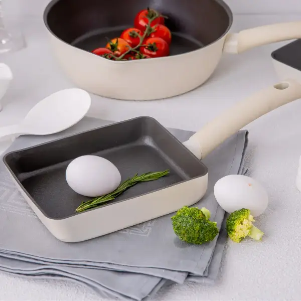 실바트 순수 인덕션 사각팬 18cm 은 함유 항균코팅 1개