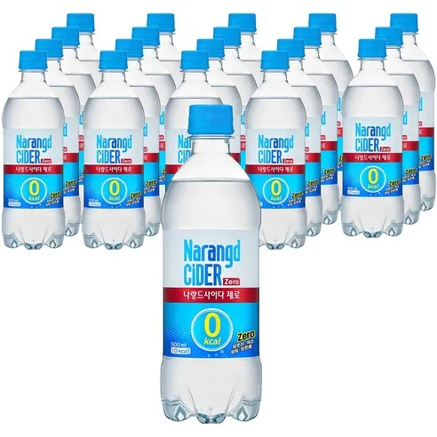 나랑드사이다 제로 500ml 20개