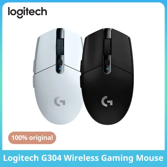 로지텍 G304 무선 마우스 블랙 1개