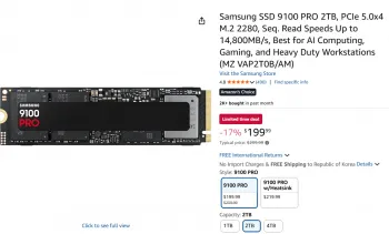 삼성 SSD 9100 PRO 2TB