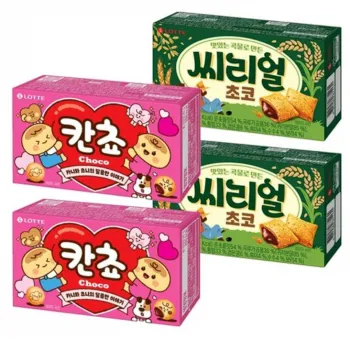 칸쵸 54g x 2p 씨리얼초코 42g x 2p 세트