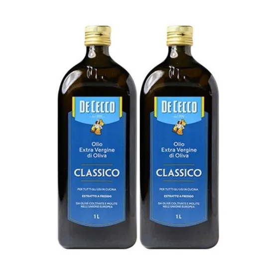 데체코 엑스트라버진 올리브 오일 1L 2개