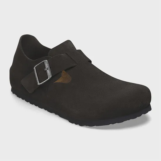 버켄스탁 런던 스웨이드 블랙