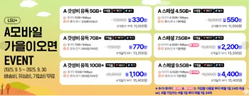 A모바일 저가 요금제