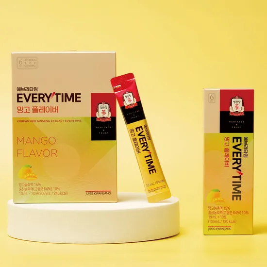 정관장 망고스틱 1박스 쇼핑백 1개