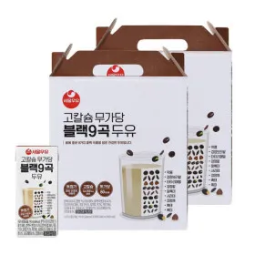 서울우유 고칼슘 무가당 블랙9곡 두유 13940