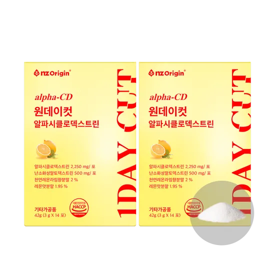 엔젯오리진 원데이컷 알파CD 시클로덱스트린 28포