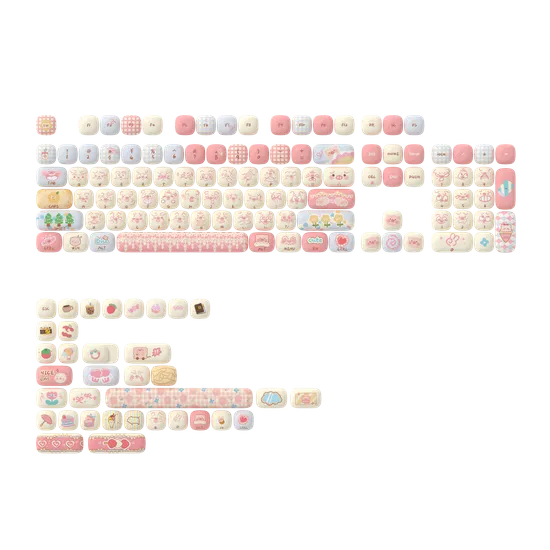 Akko Piggy Party 키캡 세트 139키