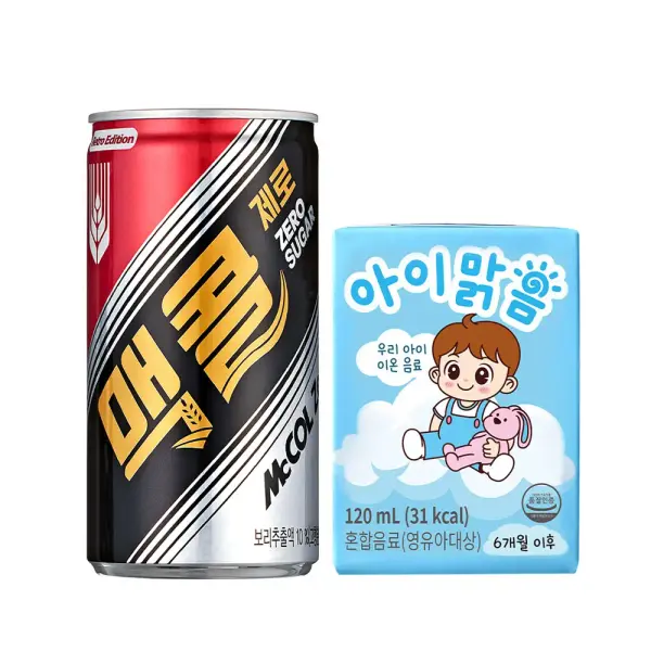 맥콜 제로 190ml*60캔