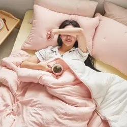 사계절 고온 워싱 포근한 차렵이불 SS