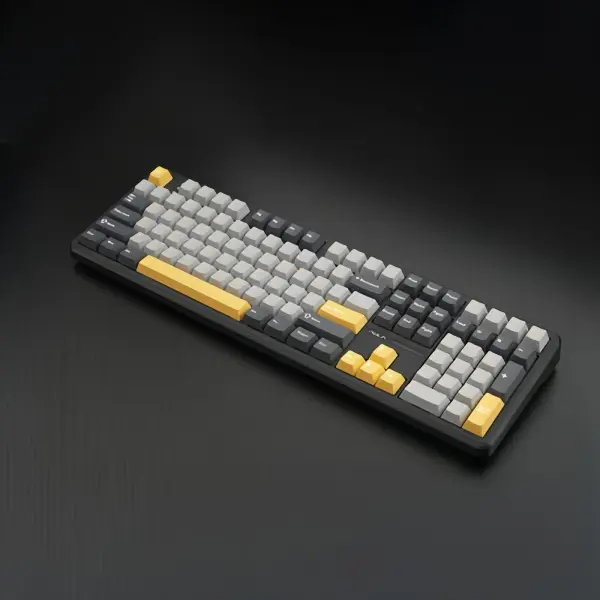 Aula 독거미 F108 Pro 유무선 키보드 모카 카라멜라떼축 외