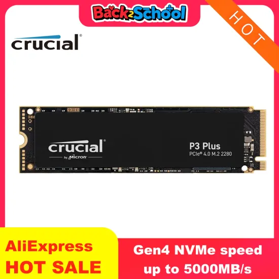Crucial P3 Plus Gen4 SSD 1TB 1TB