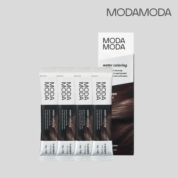 모다모다 더 순한 물염색 4개입