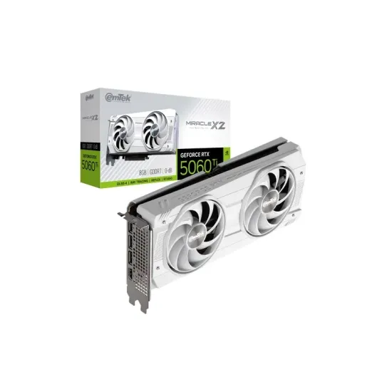 이엠텍 RTX 5060 Ti MIRACLE X2 WHITE D7 8GB