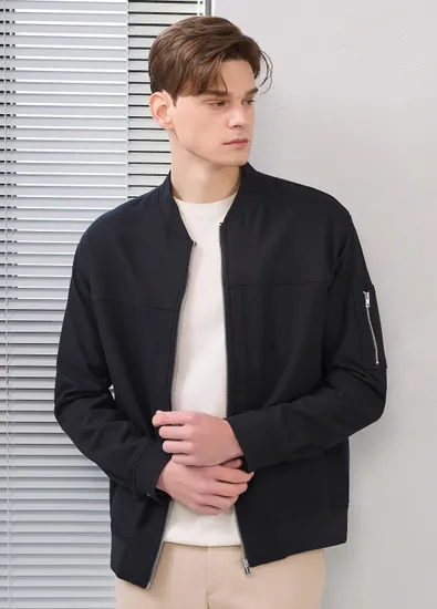 인터메조 UV차단 트윌 봄버 자켓