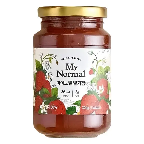 마이노멀 저칼로리 딸기잼 320g 1개