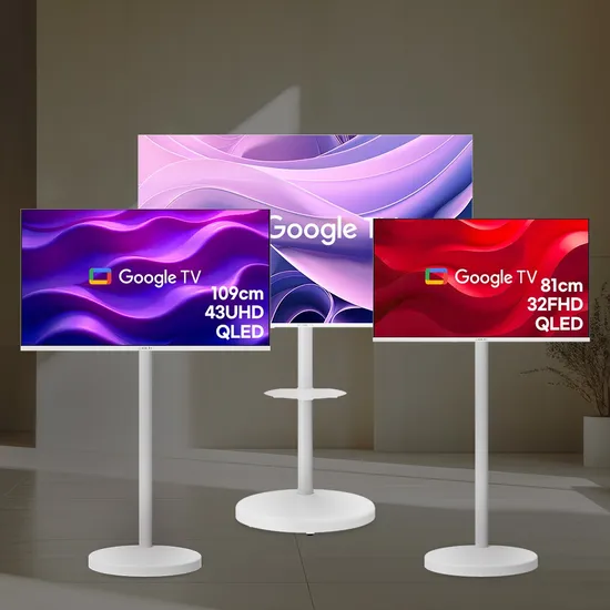 와이드무빙뷰 이동식 TV 32인치 스탠드