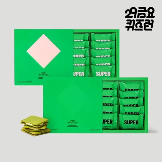 슈퍼말차 랑드샤 크림 샌드 10개입 딸기