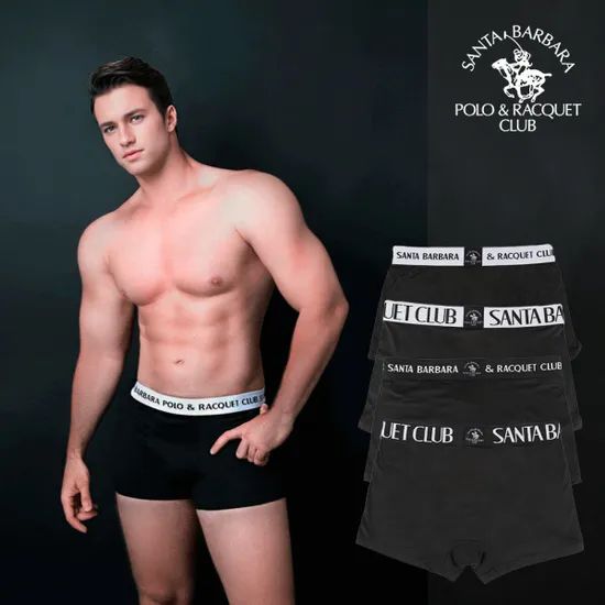 산타바바라 폴로 남성 스트레치 드로즈 세트 4종 10매 원터치 벨트