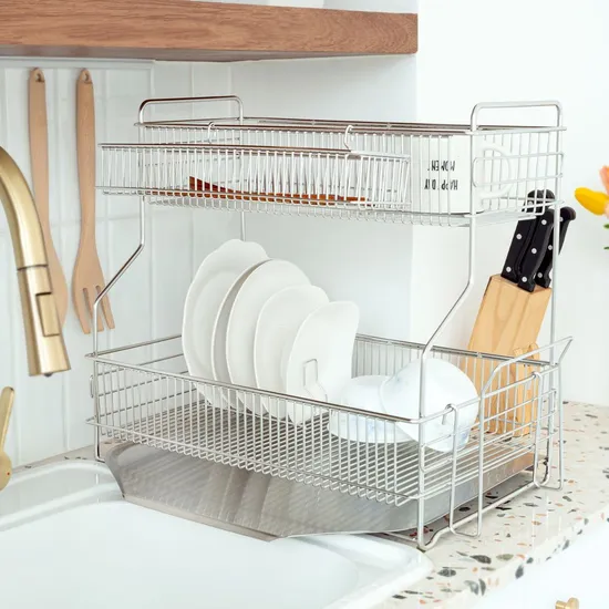 올스탠 304 식기건조대 2단 풀세트