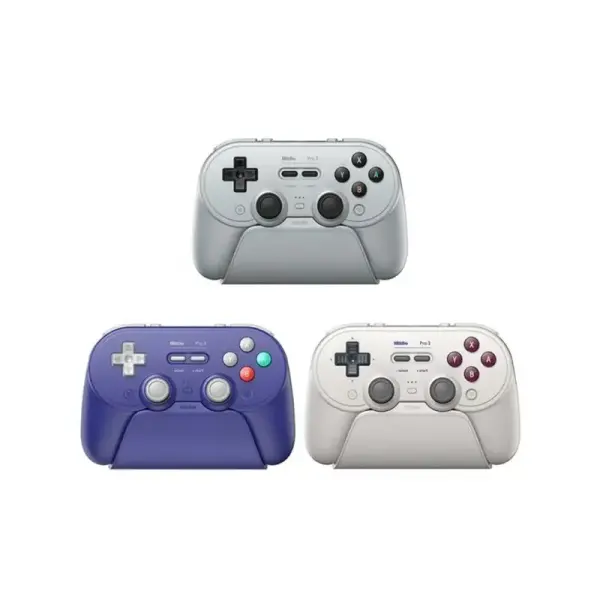 8BitDo 프로3 블루투스 무선 게임패드 컨트롤러 홀트리거 충전독 포함