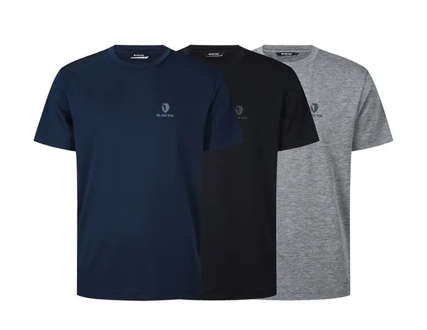 블랙야크 남여공용 냉감 기능성 반팔 3장세트