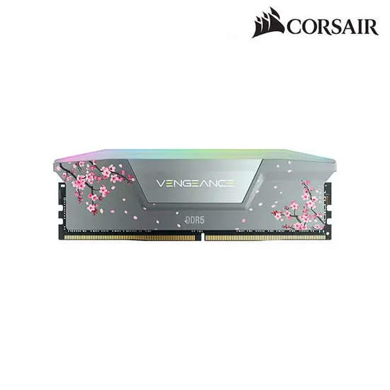 커세어 DDR5-6000 CL30 VENGEANCE RGB 체리블라썸 에디션 패키지 32GB(16Gx2)