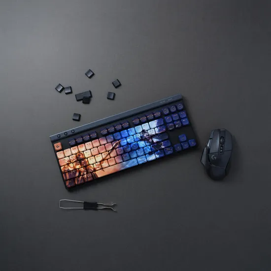 로지텍 G515 무선 게이밍 키보드 LOL 에디션 키캡 풀러