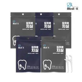 일회용 치실 치간칫솔 80p 5개