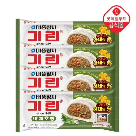 태풍상사 기린이네 단팥호빵 4입 4봉