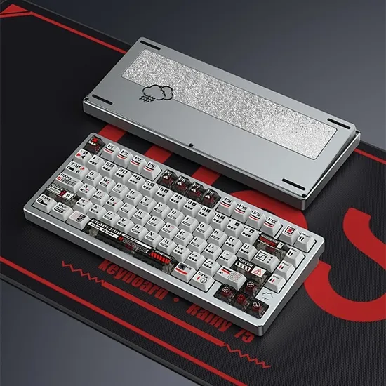 유선 기계식 키보드 Rainy 75 RT Pro 알루미늄