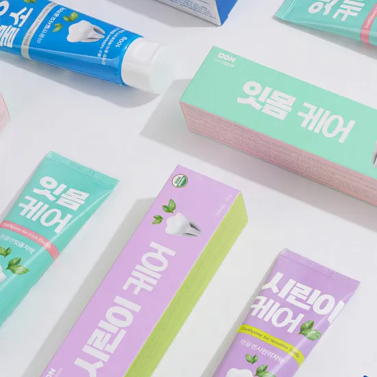 국산 유기농 잇몸 충치치약 100g