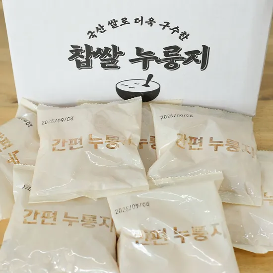 국산 찹쌀 누룽지 60g 20봉