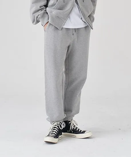 토피 와이드 조거 스웻 팬츠