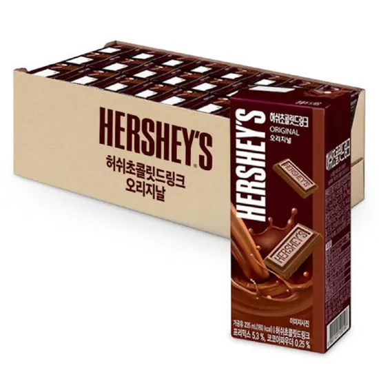 허쉬 초콜릿 드링크 오리지널 235ml x 24팩