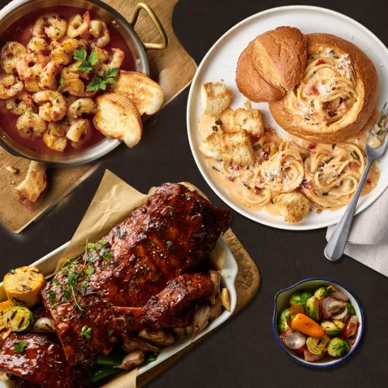 애슐리 홈파티 끝판왕 세트 파스타 폭립 감바스