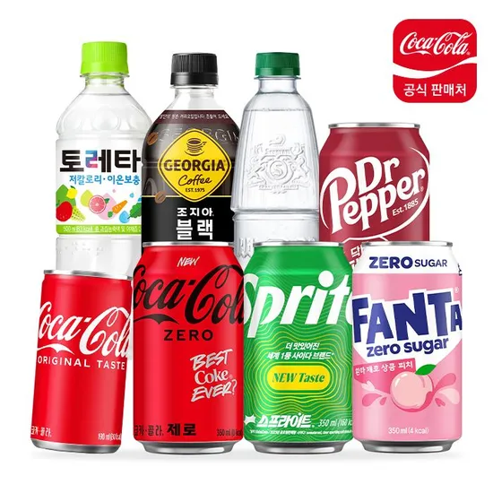 코카콜라 제로350ml 24입 + 오븐장갑 (토스 타겟)