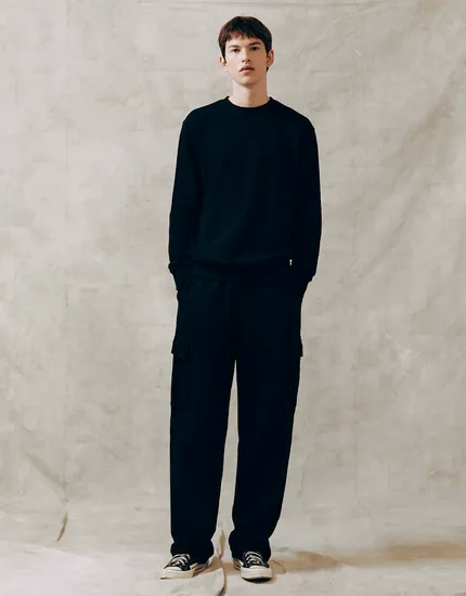 지오다노 기모 카고 트레이닝 팬츠