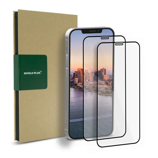 아이폰 풀커버 강화유리필름 2장