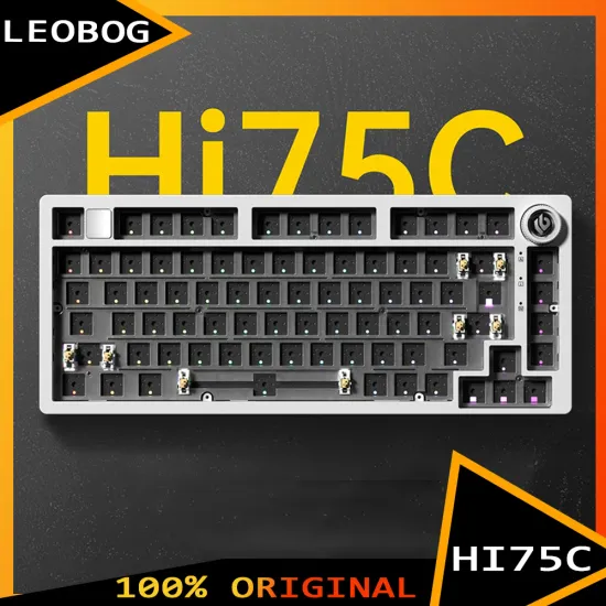 Leobog Hi75C Pro 풀알루 무선 베어본 $26.67, 완제 $31.18