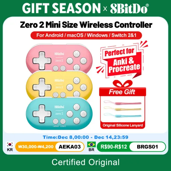 8BitDo Zero 2 미니 게임패드