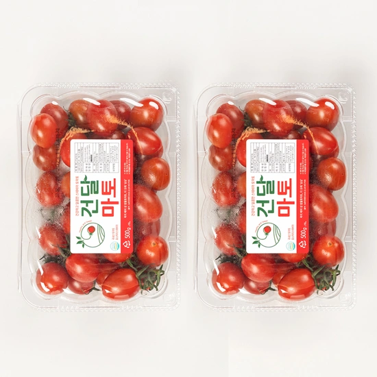스테비아 토마토 방울토마토500g+500g/할인종료