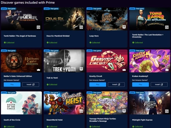 프라임 게임 회원 게임 37개 무료배포