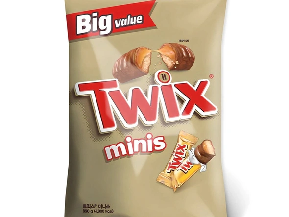 트윅스 미니스 초코바, 990g, 1개 (9,920원/와우무료)