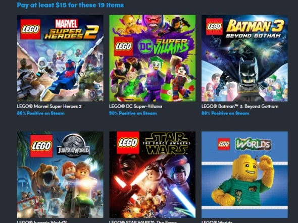 험블 레고 게임 번들