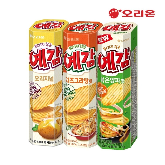 예감 오리지널+치즈+볶은양파(64g)3통씩 총9통(8,470원/무료)