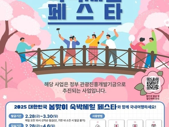 국내 숙박업소 할인 쿠폰 지급