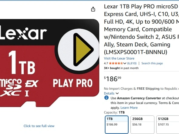 microSD 익스프레스 예약 1TB/512GB 본문